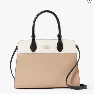 Kate Spade Madison Colorblock Saffiano Leather Medium Satchel